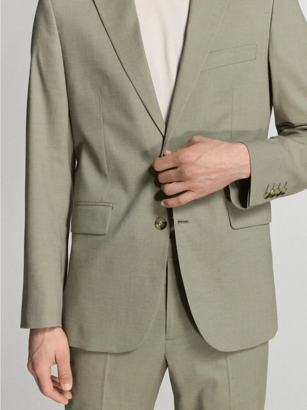 NWT Mango MILAN SLIM-FIT SUIT BLAZER